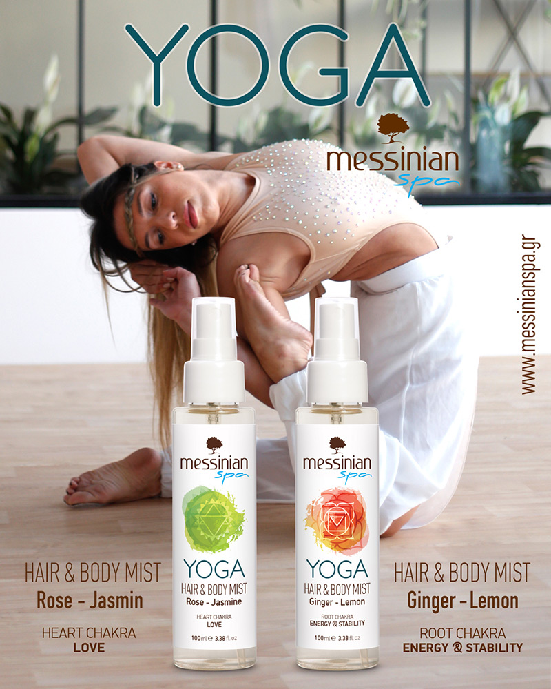 Hair & Body Mist - YOGA - Rose & Jasmine