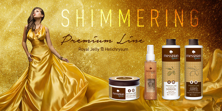 Messinian Spa shimmering premium line