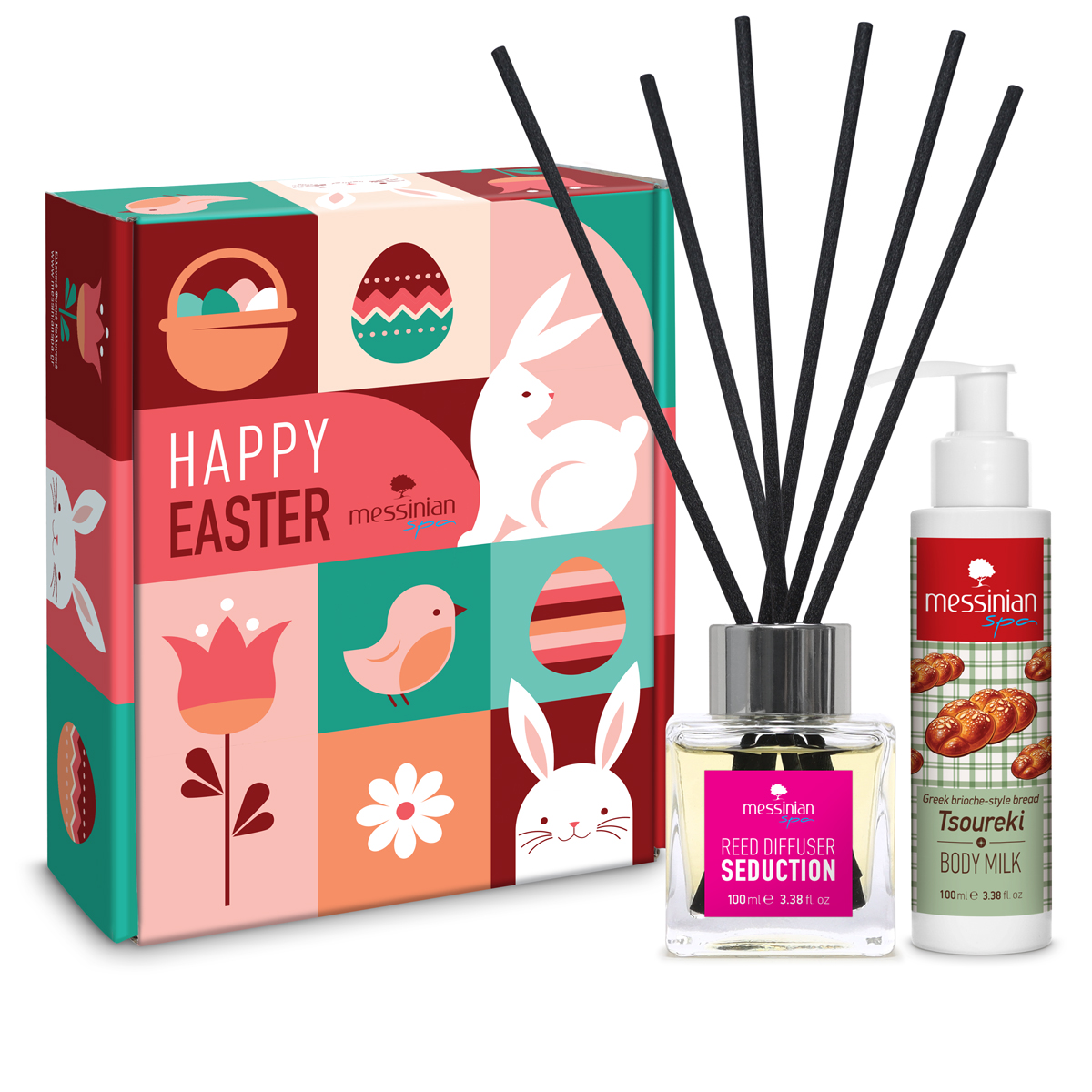 Beauty Box EASTER Deffuser Seduction + Tsoureki Body Milk
