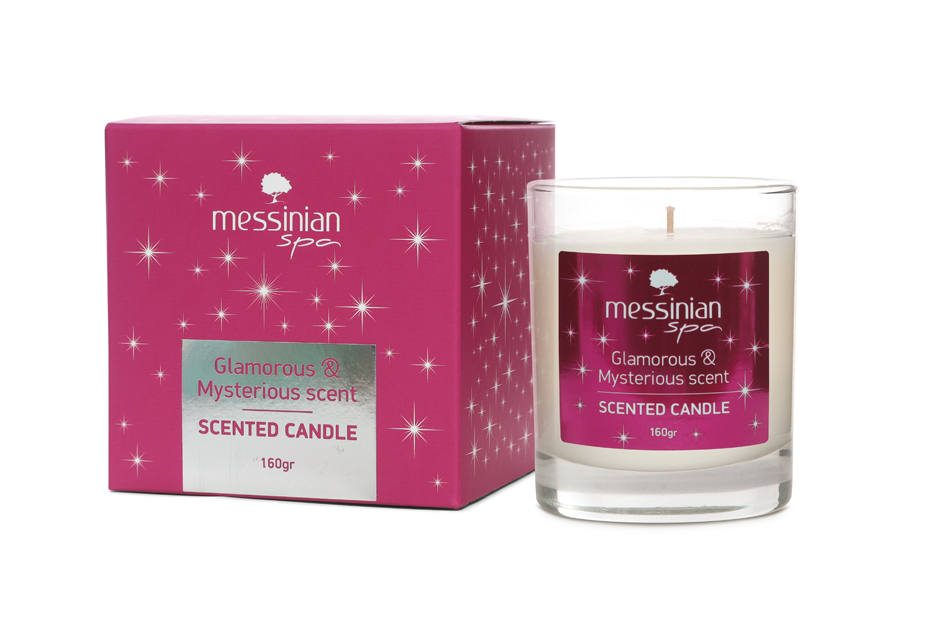 Scented Natural Massage Candle Glamorous & Mysterious scent