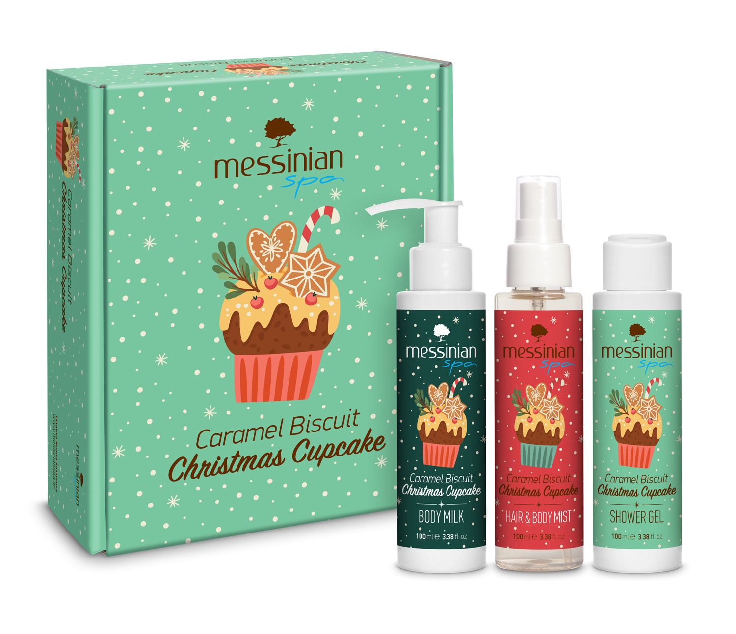 Gift Set - Χριστουγεννιάτικο Δώρο - Christmas Cupcake
