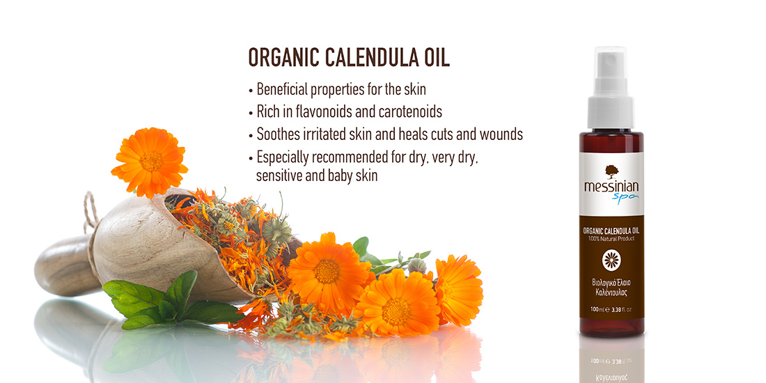 Messinian Spa - ORGANIC CALENDULA OIL