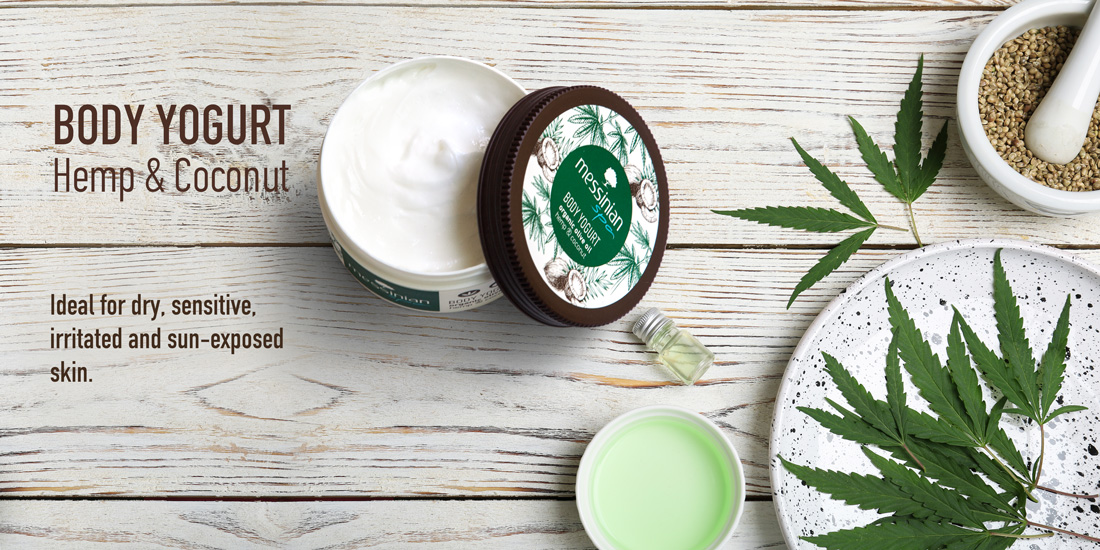 messinian spa Body Yogurt - Hemp & Coconut