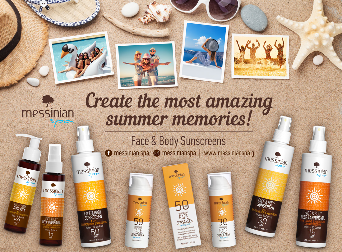 MESSINIAN SPA SUNSCREENS