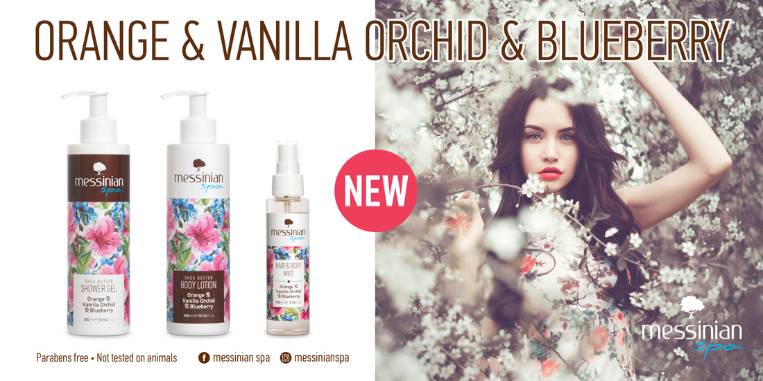 Messinian Spa - Orange & Vanilla Orchid & Blueberry