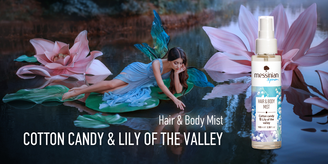 Hair & Body Mist - Cotton candy & Lily of the valley