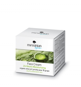 24 Hours Moisturizing Face Cream - for Oily and Combination skin