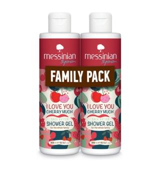 I LOVE YOU CHERRY MUCH - Shower Gel - FAMILY PACK 